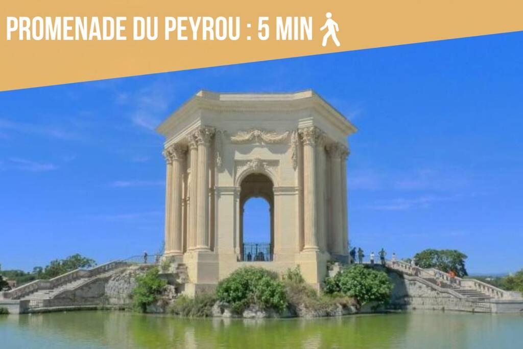 L'Ecucentre Avec Parking Inclu - 600M De La Place De La Comedie - Climatisation Μονπελιέ Εξωτερικό φωτογραφία